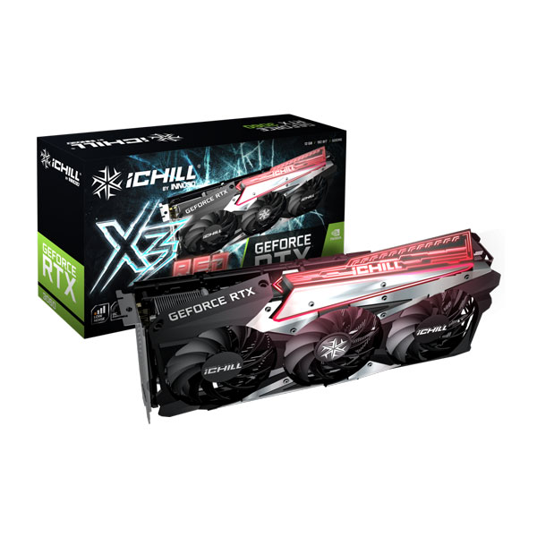 Inno3d RTX 3060 iCHILL X3 Red LHR 12GB Graphics Card